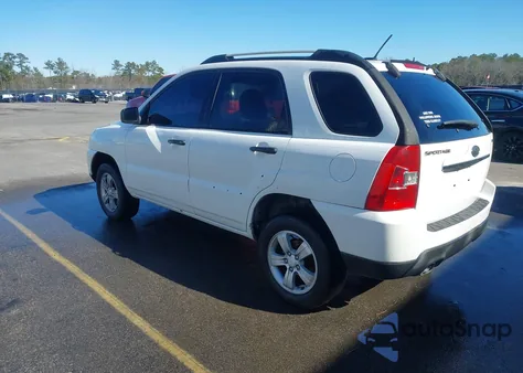 2009 Kia Sportage Lx z USA, uszkodzony, nr VIN KNDJF724X97581992